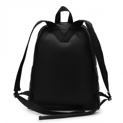 BLACK LEATHER BACKPACK