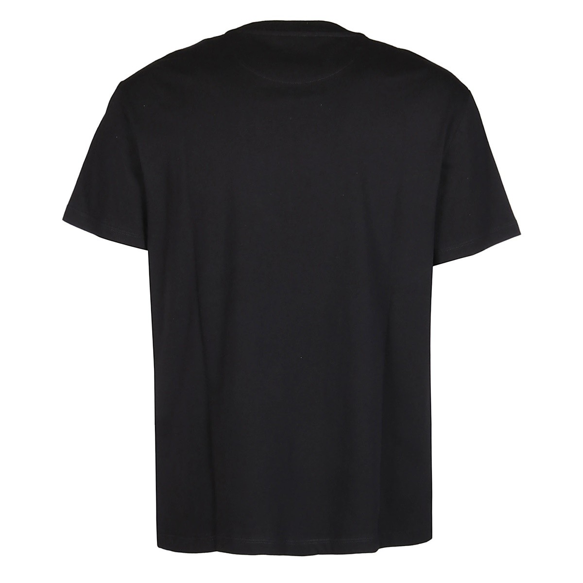 BLACK COTTON T-SHIRT