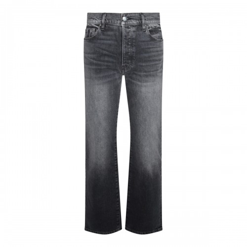 デニム・ジーパン BALENCIAGA BLUE GREY COTTON DENIM JEANS 814086TRW623020 BLUE GREY COTTON DENIM JEANS