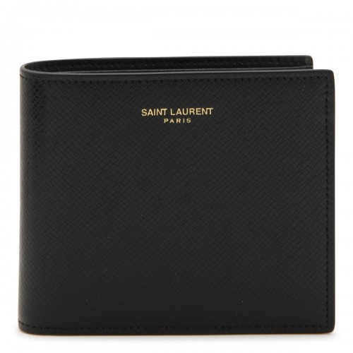 BLACK LEATHER WALLET