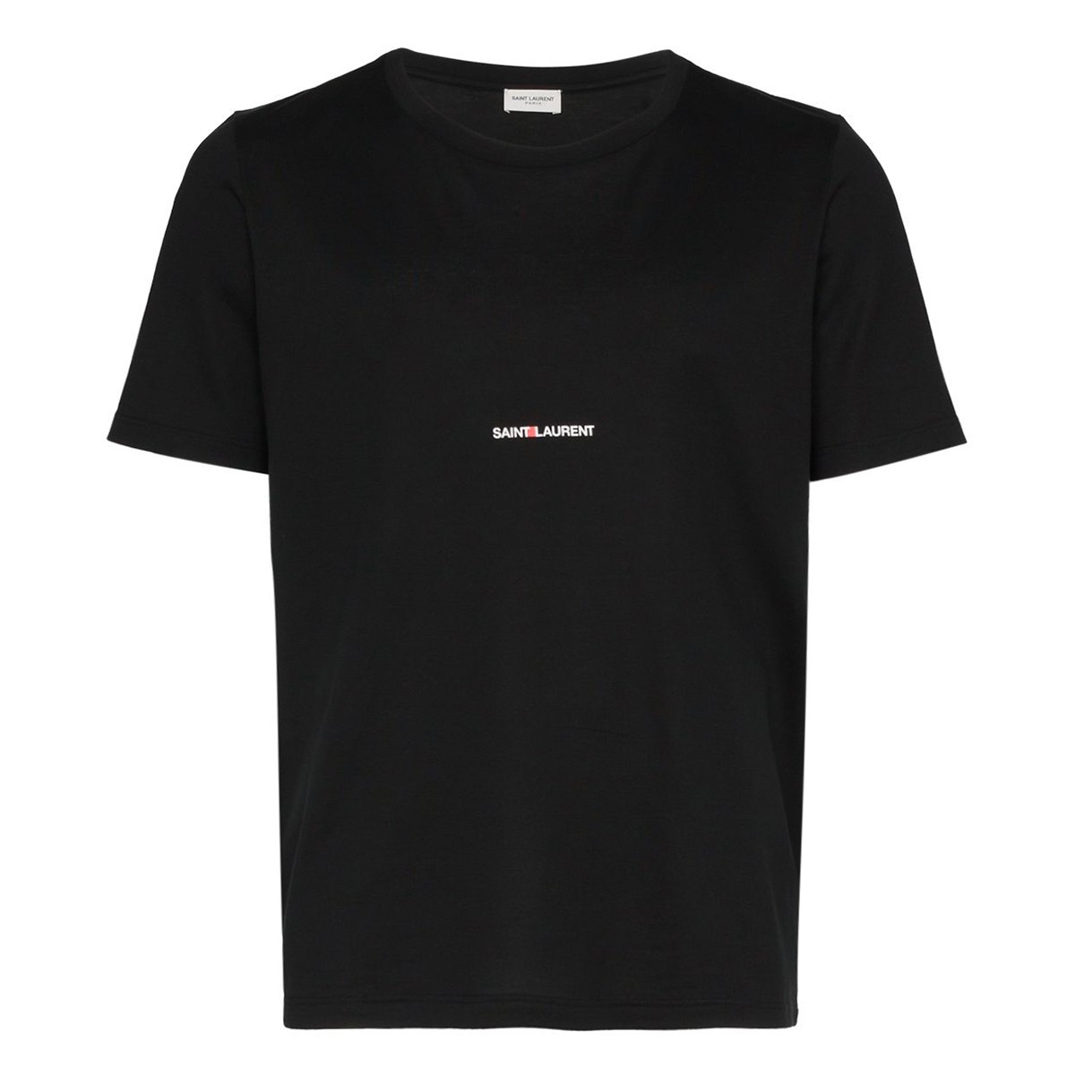 BLACK COTTON T-SHIRT