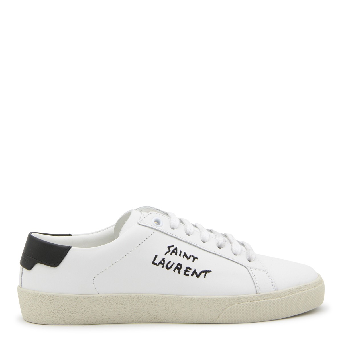 BLACK LEATHER COURT CLASSIC SL/06 SNEAKERS