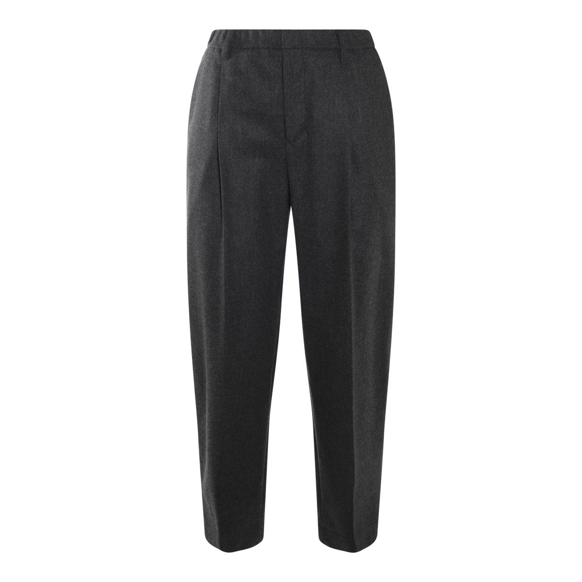 DARK GREY WOOL PANTS