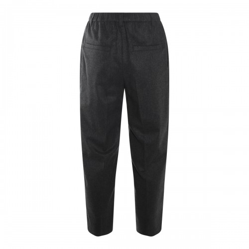 DARK GREY WOOL PANTS