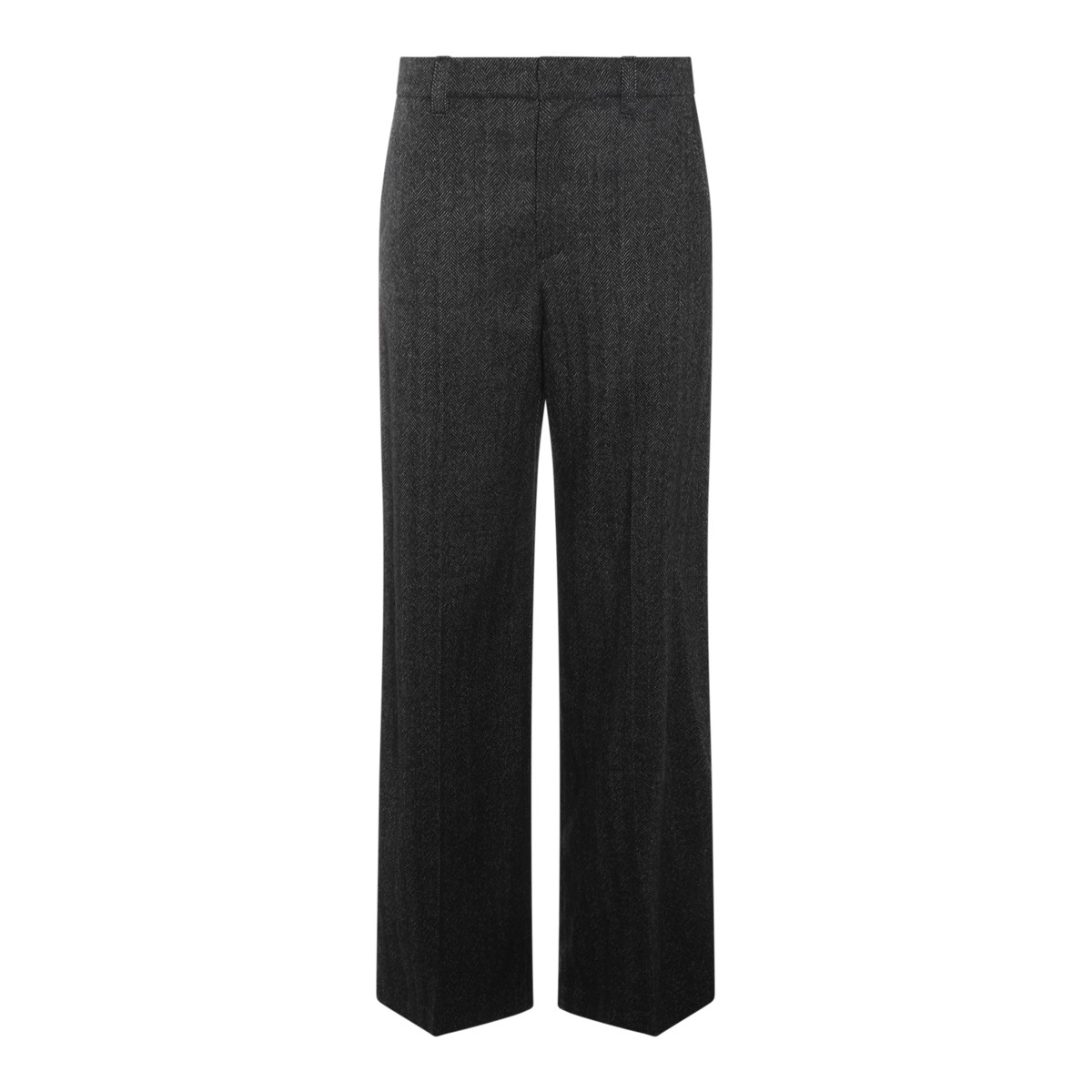 DARK GREY WOOL PANTS