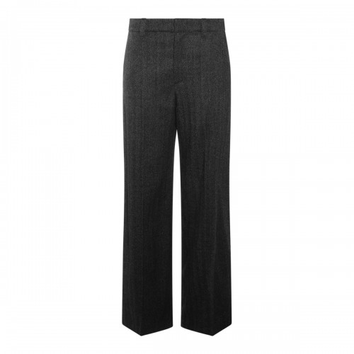 DARK GREY WOOL PANTS