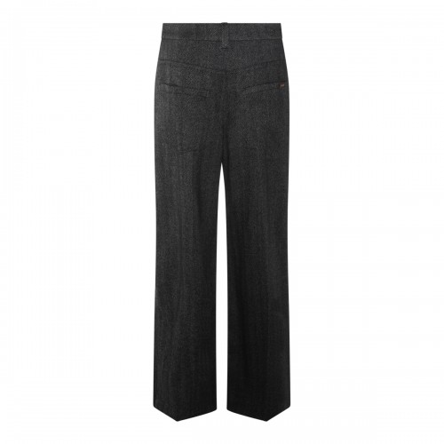 DARK GREY WOOL PANTS