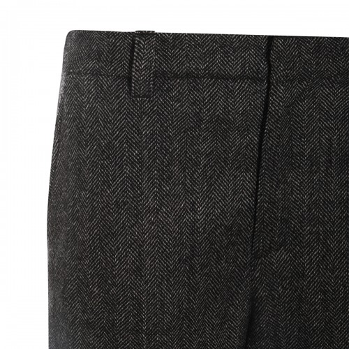 DARK GREY WOOL PANTS