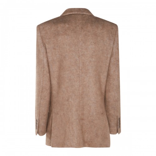 BROWN WOOL BLAZER