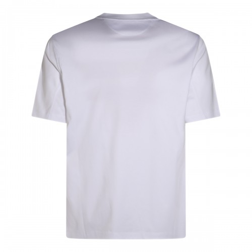 WHITE COTTON T-SHIRT