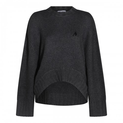 GREY WOOL KNITWEAR