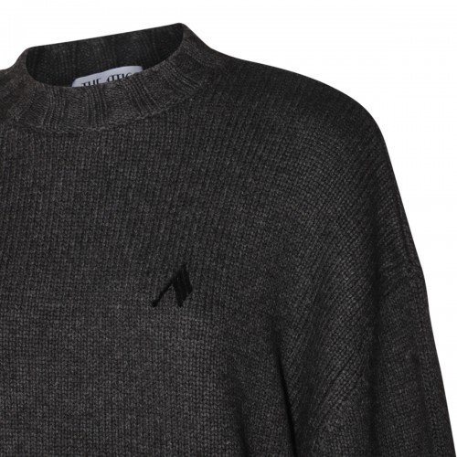 GREY WOOL KNITWEAR