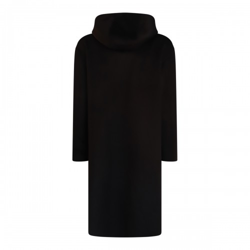 BLACK WOOL COAT