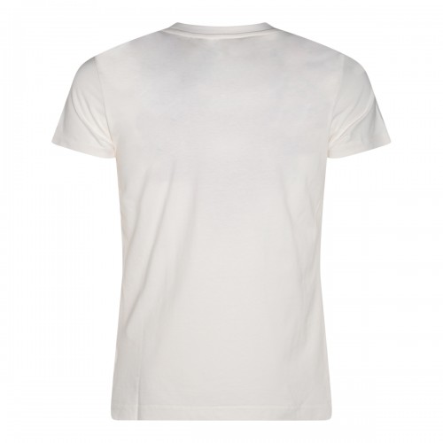 WHITE COTTON T-SHIRT