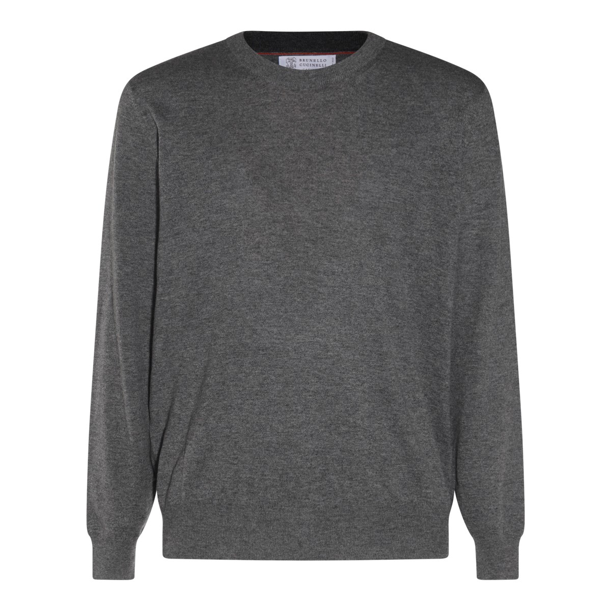 DARK GREY WOOL KNITWEAR