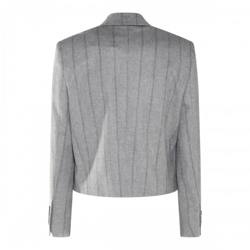 GREY WOOL BLAZER