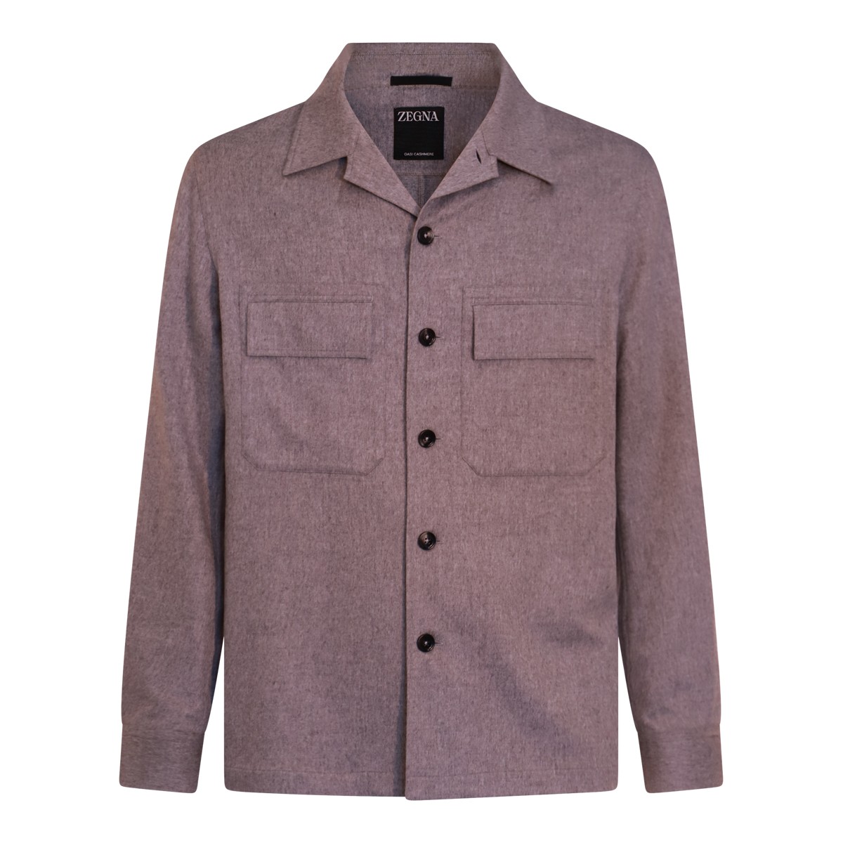 GREY WOOL CASUAL JACKET