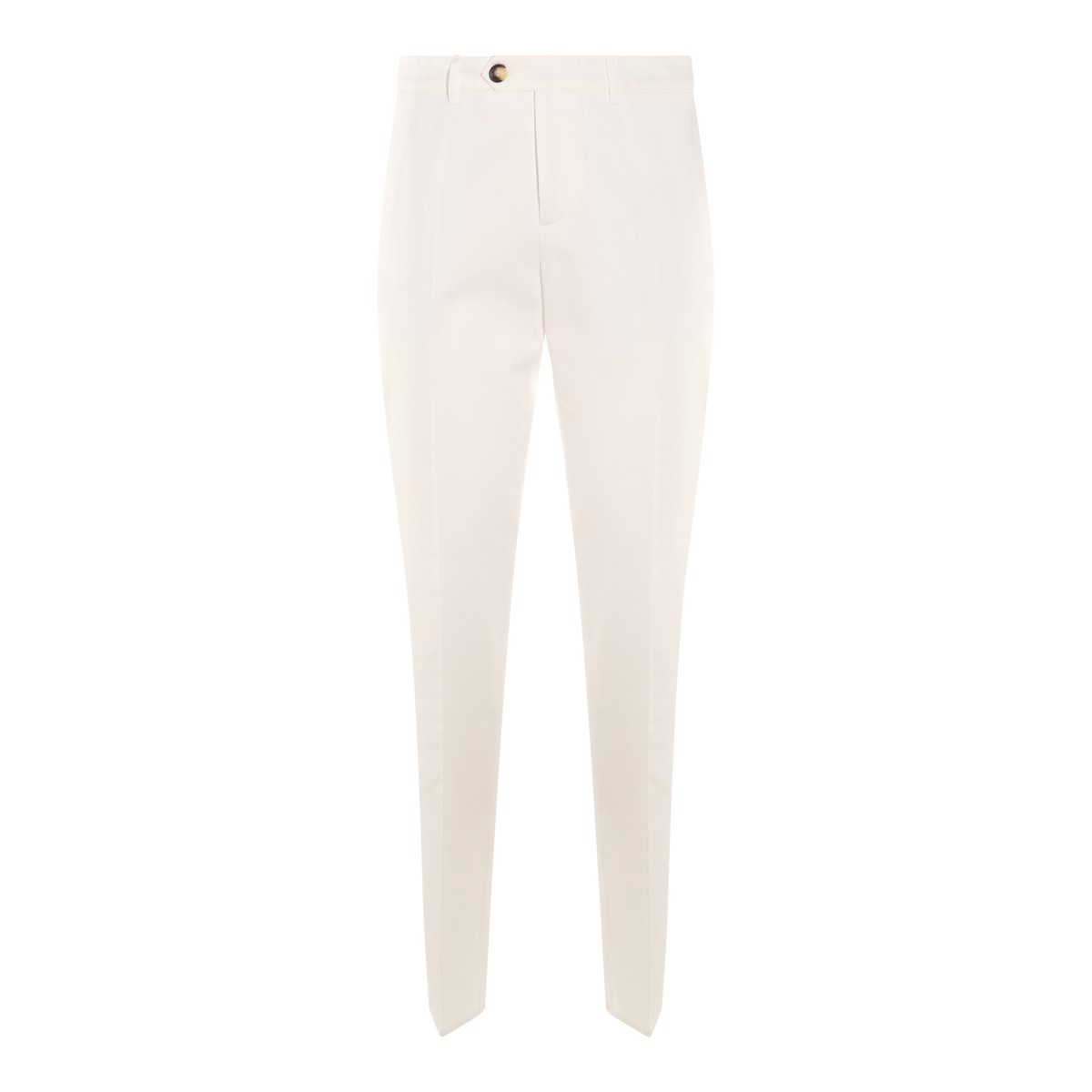 WHITE COTTON PANTS