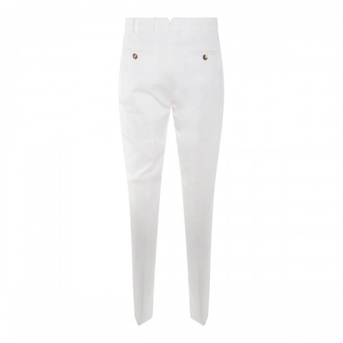 WHITE COTTON PANTS