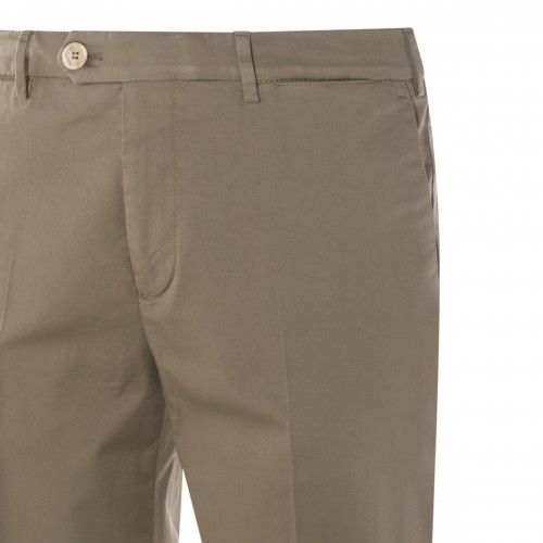 BEIGE COTTON PANTS