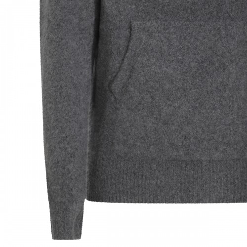 GREY WOOL KNITWEAR