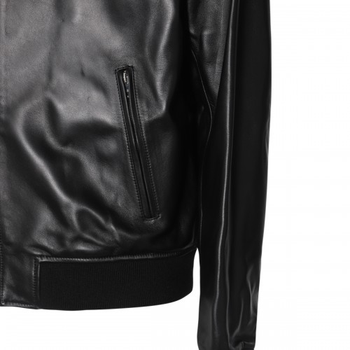 BLACK LEATHER JACKET