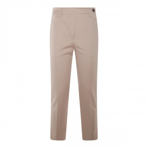 BEIGE COTTON PANTS