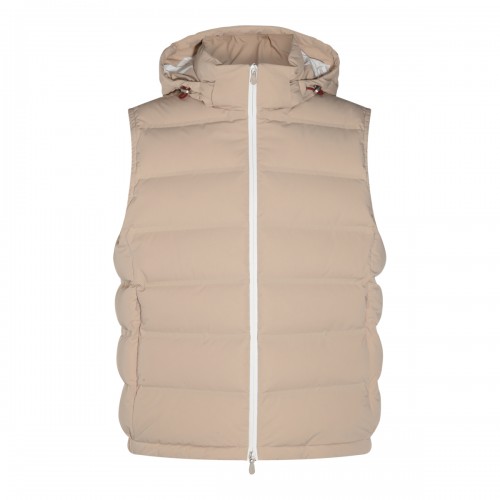 BEIGE DOWN JACKET