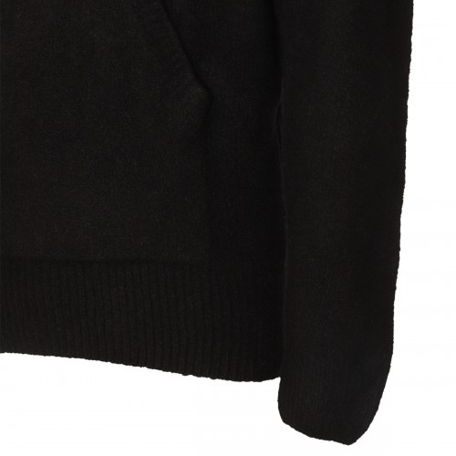 BLACK WOOL KNITWEAR