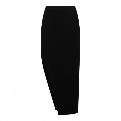 BLACK MIDI SKIRT