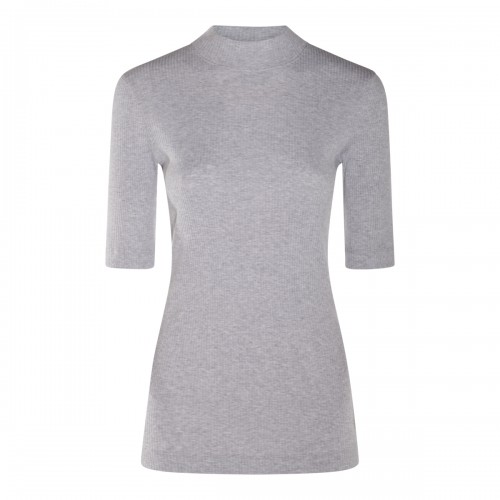 GREY COTTON T-SHIRT