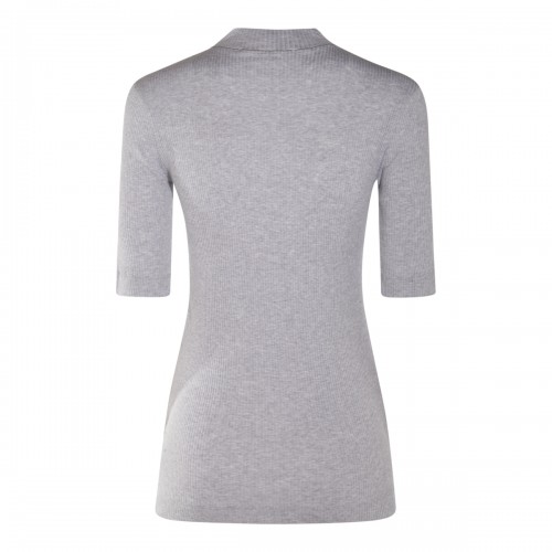 GREY COTTON T-SHIRT