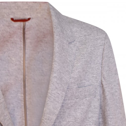 GREY WOOL BLAZER