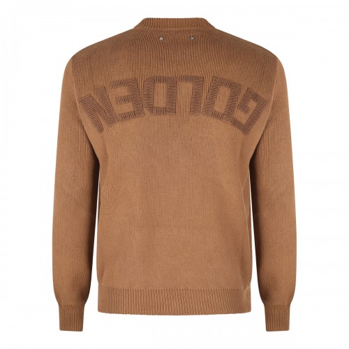 BROWN COTTON KNITWEAR