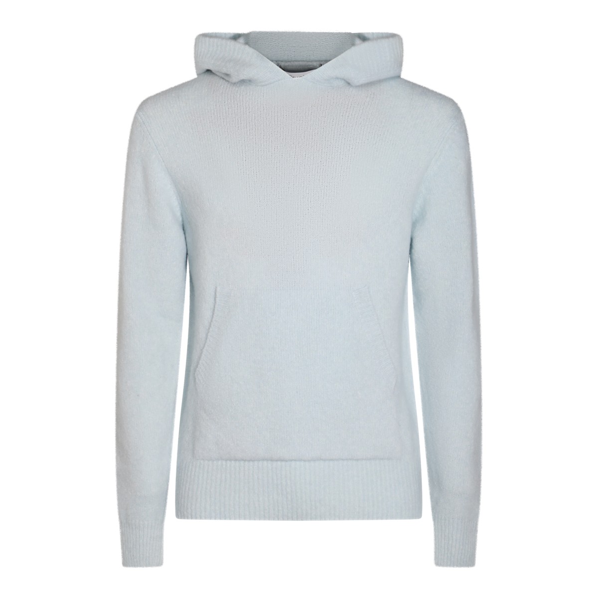 LIGHT BLUE WOOL KNITWEAR