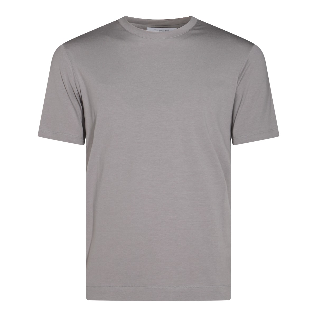 GREY COTTON T-SHIRT