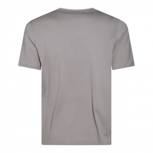 GREY COTTON T-SHIRT