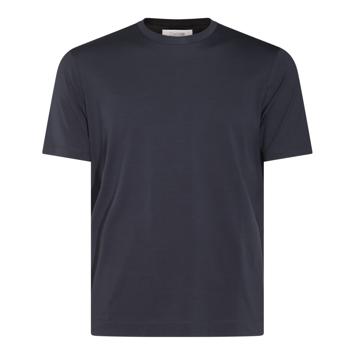 BLUE COTTON T-SHIRT