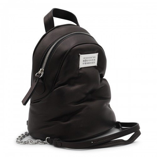 BLACK LEATHER BACKPACKS