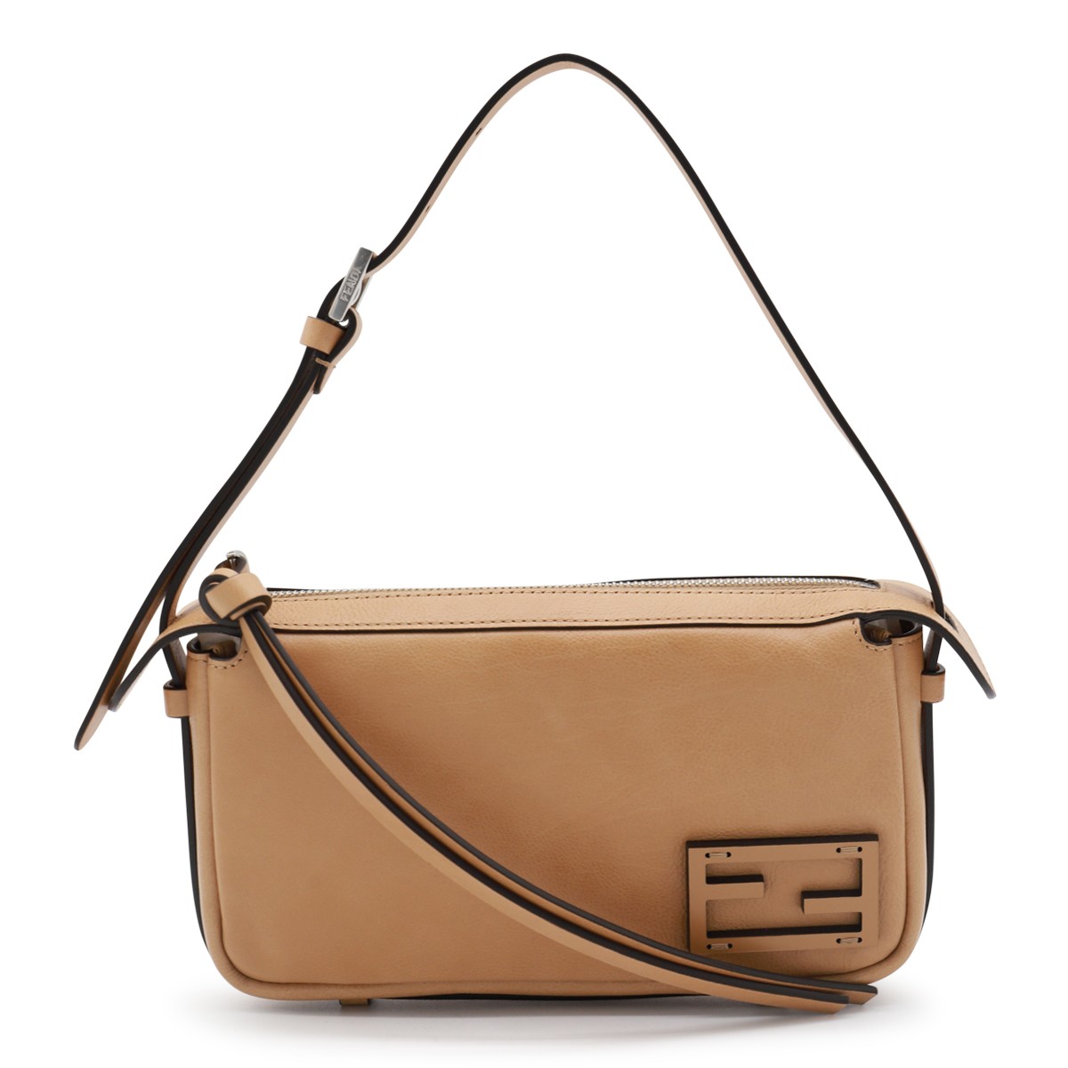 BEIGE LEATHER MEDIUM SIMPLY BAG