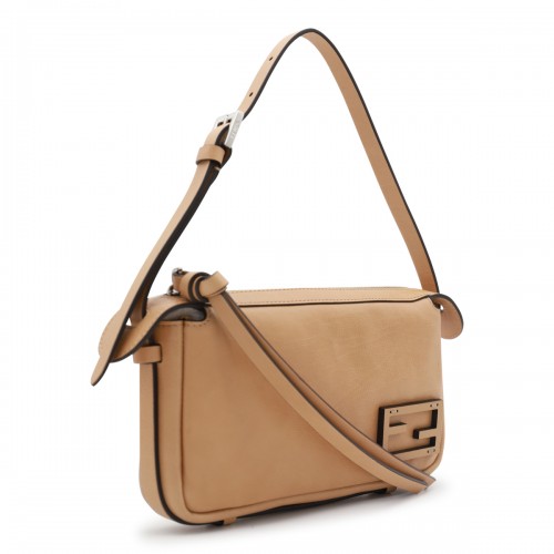 BEIGE LEATHER MEDIUM SIMPLY BAG