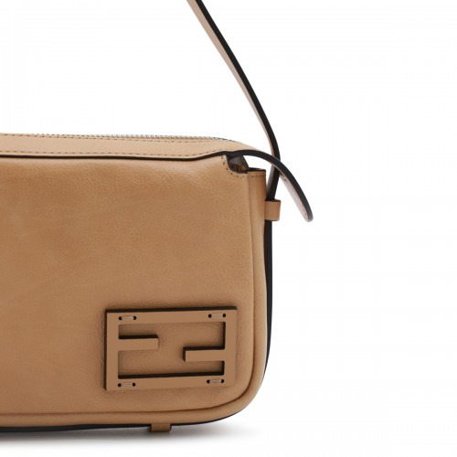 BEIGE LEATHER MEDIUM SIMPLY BAG