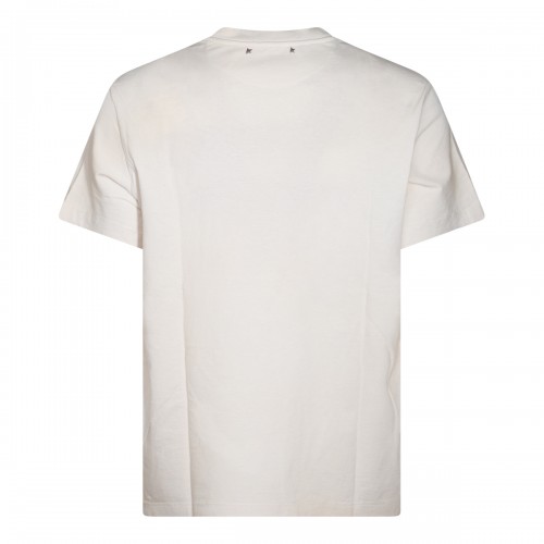 WHITE COTTON T-SHIRT