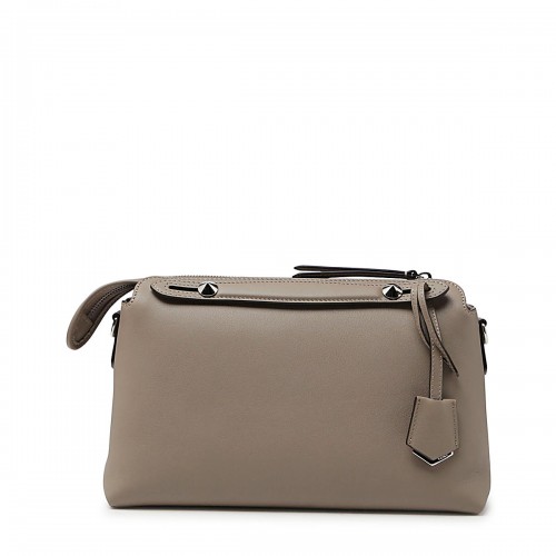 BEIGE LEATHER BY THE WAY BAG