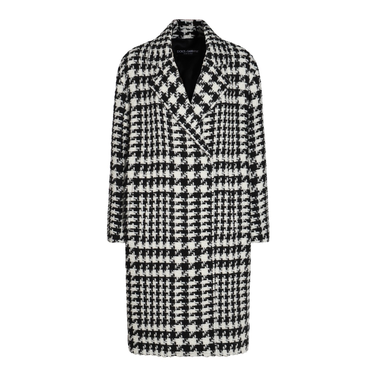 BLACK AND WHITE COAT