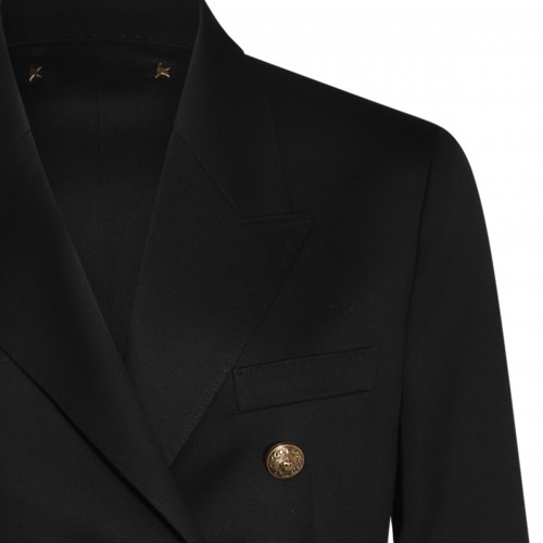 BLACK WOOL BLAZER