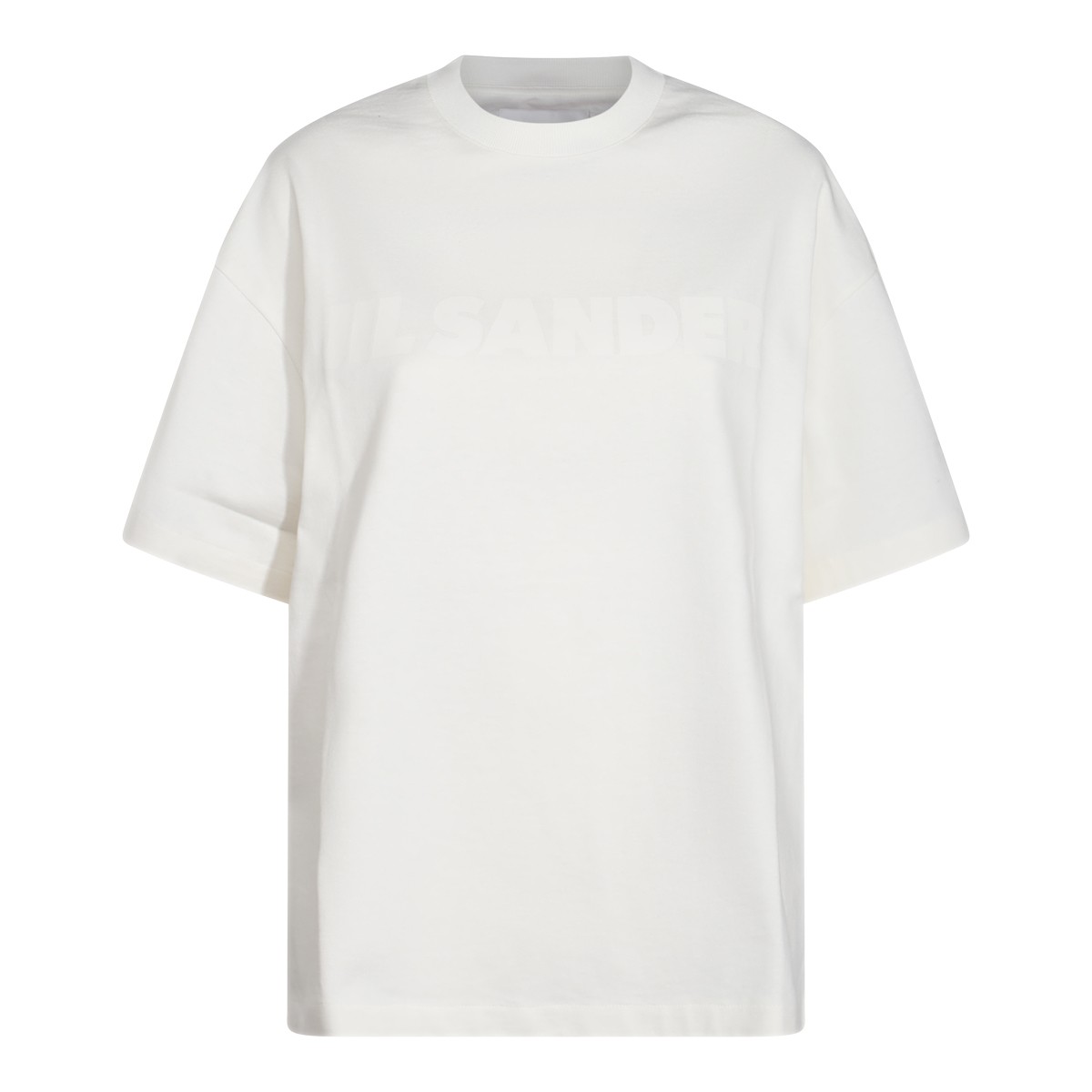 WHITE COTTON T-SHIRT