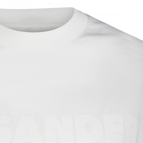 WHITE COTTON T-SHIRT