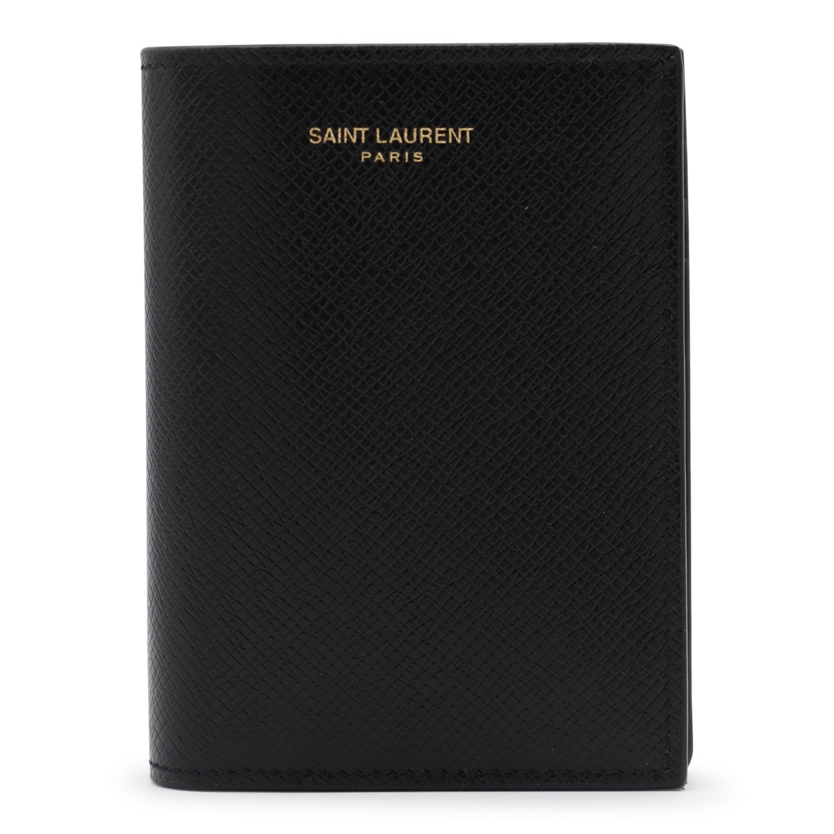 BLACK LEATHER CARD HOLDER