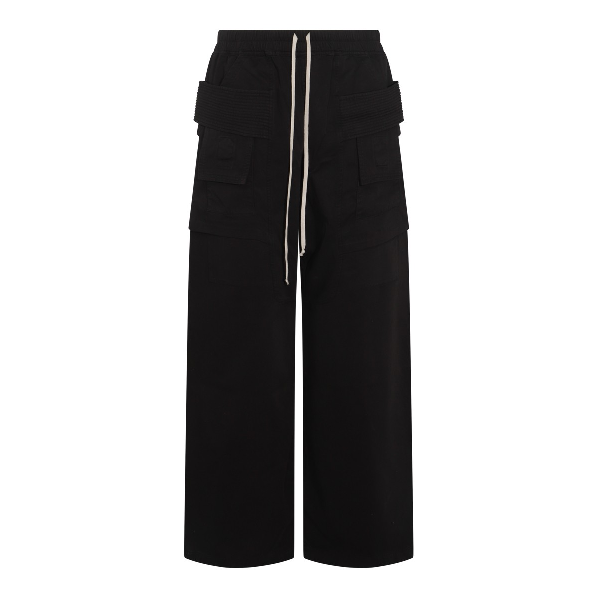 BLACK COTTON PANTS